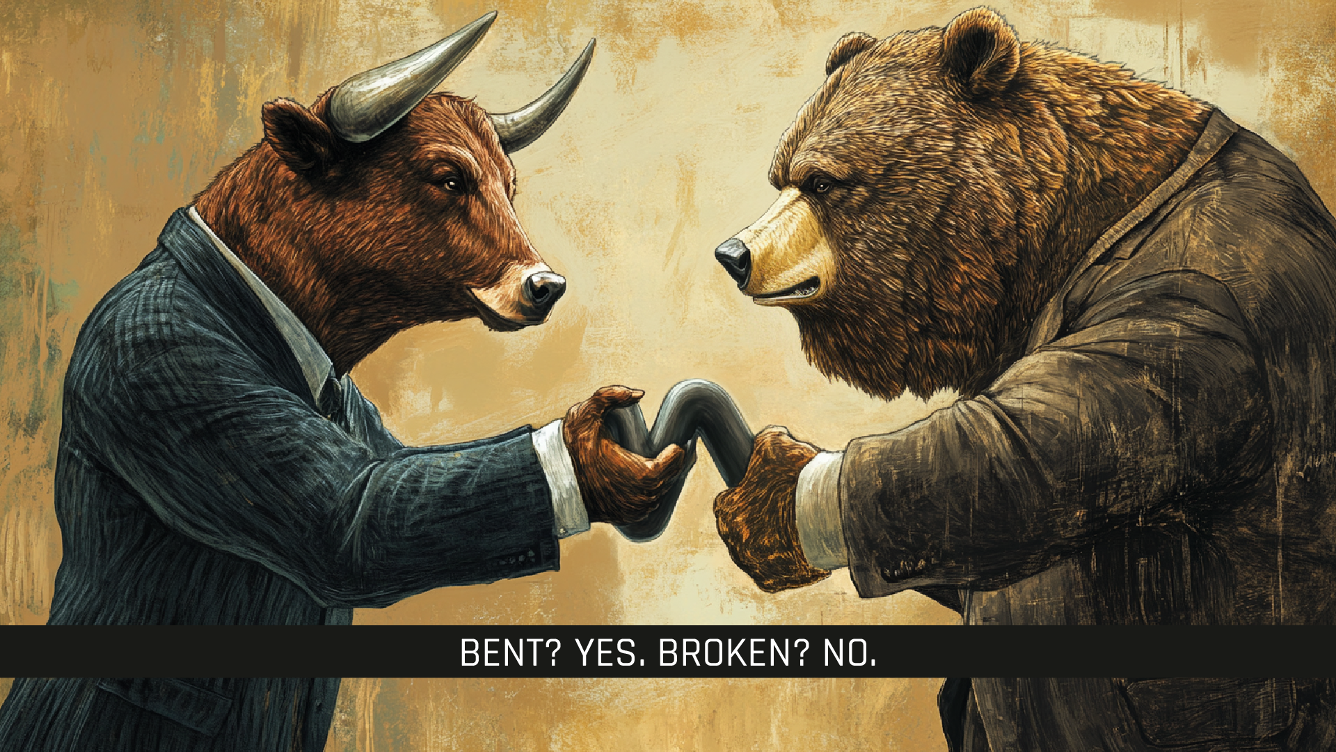 Bent? Yes. Broken? No