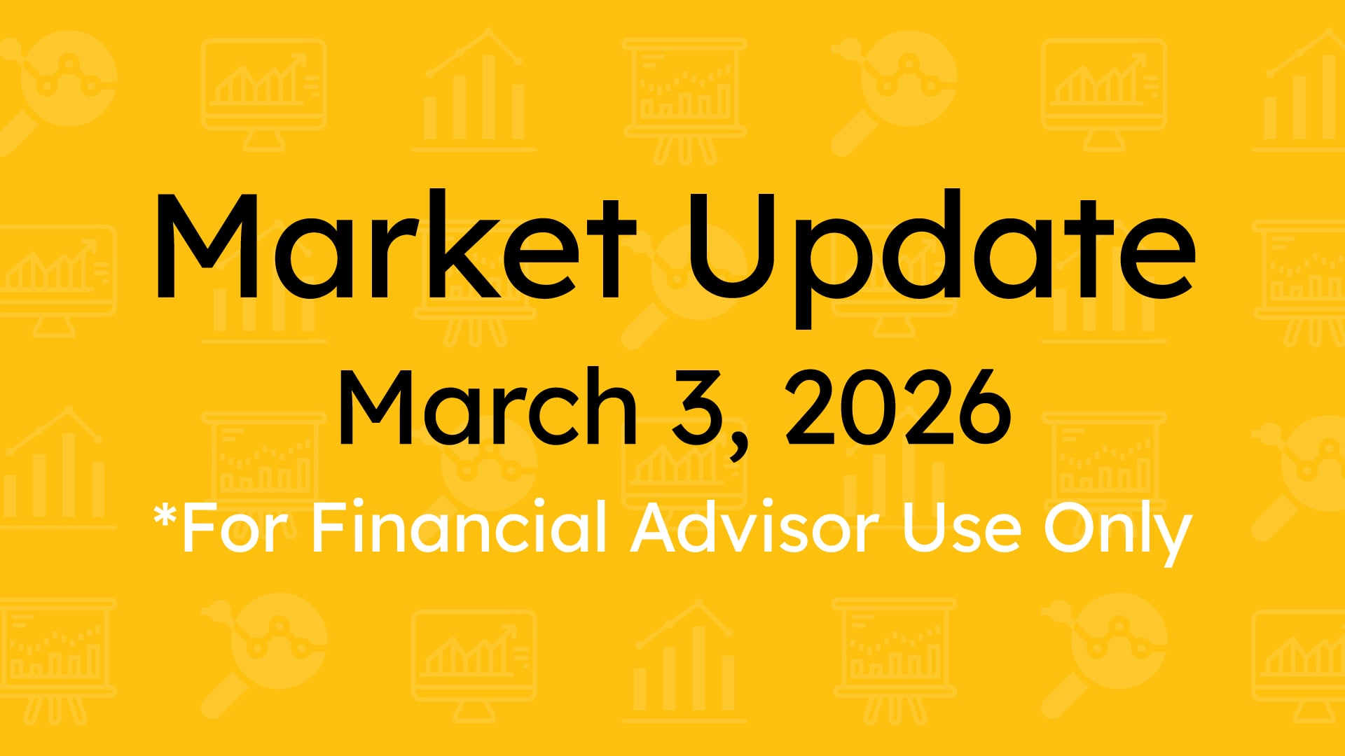 Market Update (March 3, 2026)